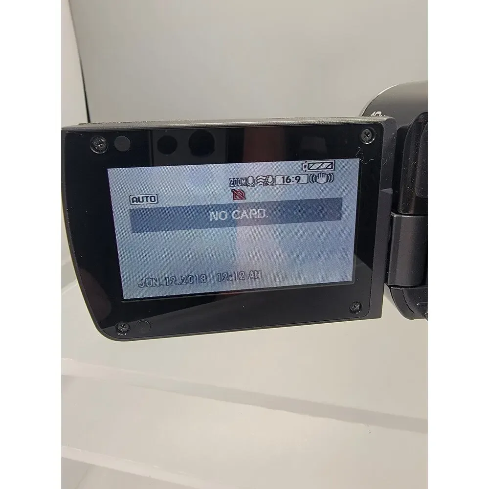 Panasonic SDR-S10P1 Hard Drive Camcorder Battery Tested Working